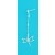 SPC BEAD CHAIN/CUTOUT DRAGONFLY EARRING=