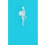 SPC BALLSTUD WITH FAIRY DROP/BLUE CRYST=