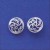 SPC 11mm FILIGREE CUTOUT CELTIC STUD   =