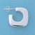SPC SQ.SECTION CUSHION 3/4 HOOP STUDS  =