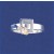 SPC MARQUIS CZ PLATED SET SQ.DESIGN RIN-