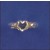 SPC PLATED BOW DES.FANCY HEART SIG.RING-