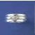 SPC MARQUISE CZ SET RING/ 2 PLAIN BANDS