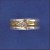 SPC MARQUISE CZ PLATED RING/2 PLAIN BAN-