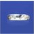 SPC 6mm WIDE CZ SET BARRELLED WED RING