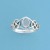 SPC 6x4mm MOONSTONE CELTIC SHANK RING  =