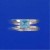 SPC 6x6mm IMM.BT SPLIT BAND RING       =