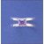 SPC 6x6mm SQ.PURPLE CZ SPLIT SHANK RING=