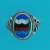 SPC M/COLOUR OVAL INDIAN STYLE RING    -