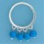 SPC 4mm COURT BAND/HANGING TQ BEADS    =