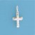 SPC 15x10mm 3D EFFECT CROSS            =