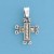 SPC SQ.MARCASITE SET CROSS             =