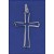 SPC 37X25mm CUTOUT PLAIN CROSS