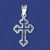 SPC 22x10mm CUTOUT GOTHIC CROSS        =