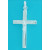 SPC 37x24x3.8x2.5mm POLISHED CRUCIFIX  =