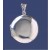 SPC 29mm PLAIN ROUND BUTTON LOCKET     =