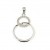 SPC CZ/PLAIN ROUND LINK PENDANT