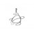 SPC FLAT CUTOUT TURTLE PENDANT