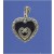 SPC ONYX/MARC HEART PENDANT
