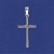 SPC 20x12x2.2x1mm PLAIN CROSS          =