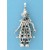 SPC LARGE OXIDISED CLOWN PENDANT       =