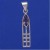 SPC MARQUISE PURPLE STONE RM PENDANT   =