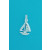 SPC SMALL SAIL BOAT PENDANT SOLD IN 2'S
