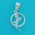 SPC DOLPHIN IN RING CHARM