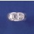 SPC 1 SQ. 2 D SHAPE CZ DRESS RING