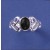 SPC 8x6 ONYX CUTOUT SHANK CELTIC RING