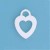 SPC 1mm THICK 15mm CUTOUT HEART