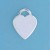 SPC 1.3mm THICK 17mm SOLID TIF HEART   =