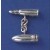 SPC BULLET SHAPED CUFFLINKS            =