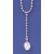 SPC BEAD Y CHAIN WITH OVAL CZ DROPPER  =