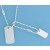 SPC DOUBLE DOGTAG 20" 2mm BEAD CHAIN   =