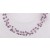 SPC 4mm AME BEADS FANCY BAR NECKLACE   =