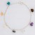 SPC MULTISTONE PEBBLES FIGARO BRACELET
