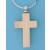 SPC 30x20mm WOODEN CROSS/16"COBRA CHAIN