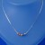 SPC 16" COBRA CHAIN WITH COLOURED BEADS=