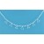 SPC BEAD CHAIN WITH HANGING TRIANGLES