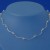 SPC 16in BENT BAR CHAIN WITH DIAMONTES