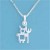 SPC 16" BOX CHAIN/CUTOUT DEVIL PENDANT =