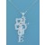 SPC 16in "LOVE" TIF HEART CHAIN