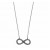 SPC FANCY FIGURE EIGHT PENDANT/16"CHAIN