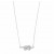 SPC CZ KNOT/15"CHAIN